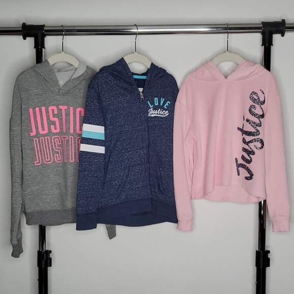 justice hoodies for girls